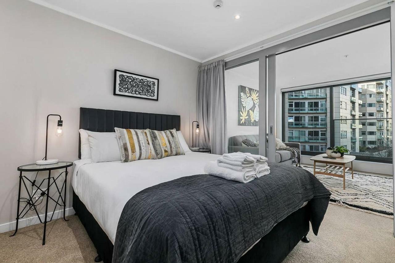 Beautifully Modern Brand New Central Apartment Auckland Buitenkant foto